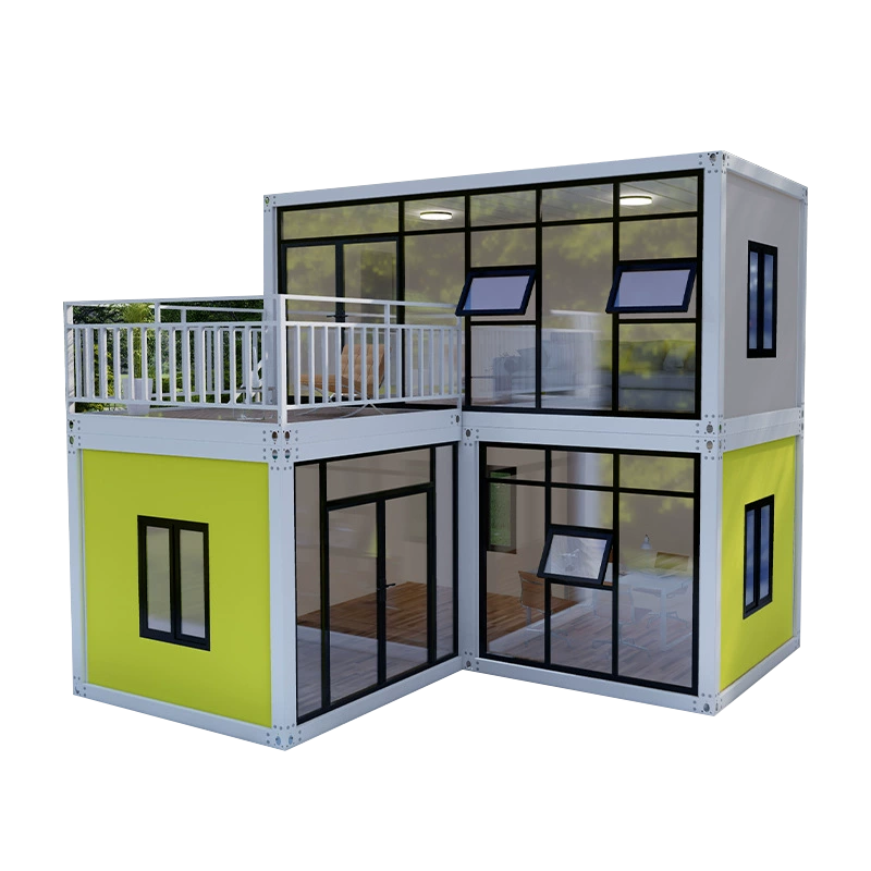 Casă de containere cu panouri sandwich din lână de rocă ignifugă