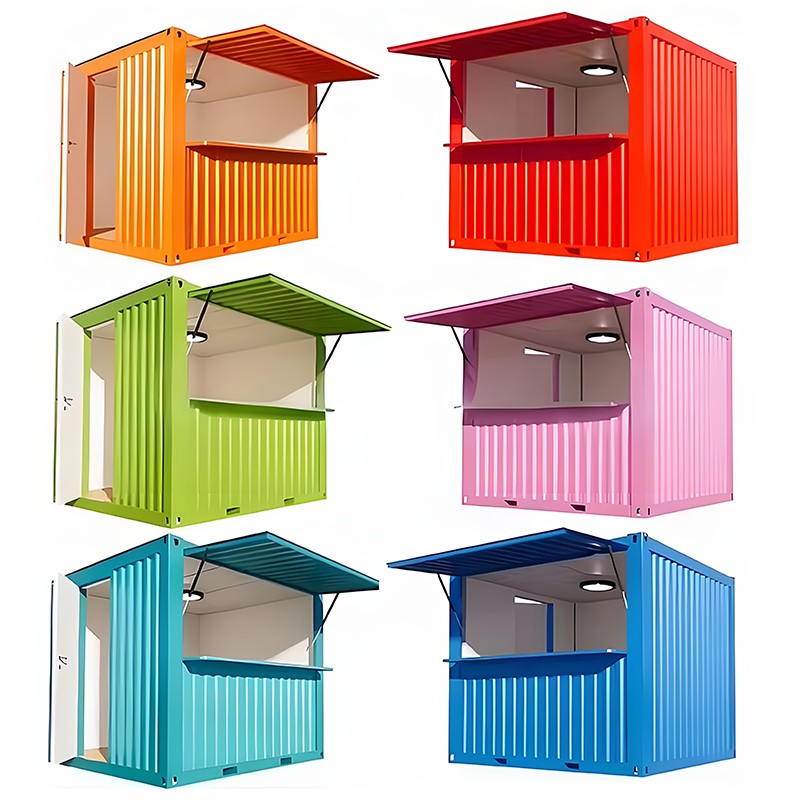 Magazin mic de containere (panou de perete ondulat)